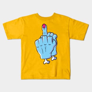 Trick of the fingers Kids T-Shirt